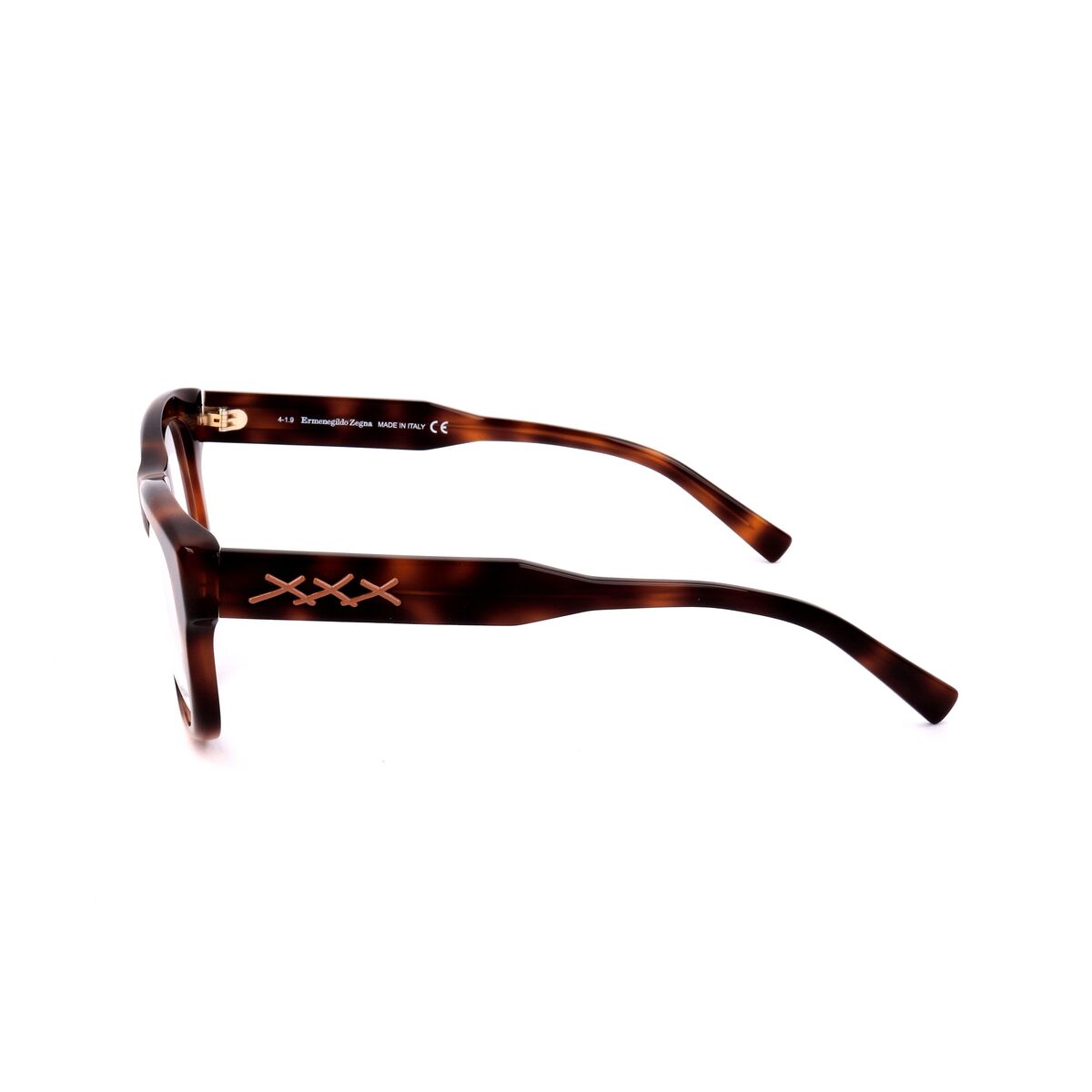 Montatura Per Occhiali Uomo Ermenegildo Zegna Ez5156-52 Marrone Ø 53 mm - Image 3