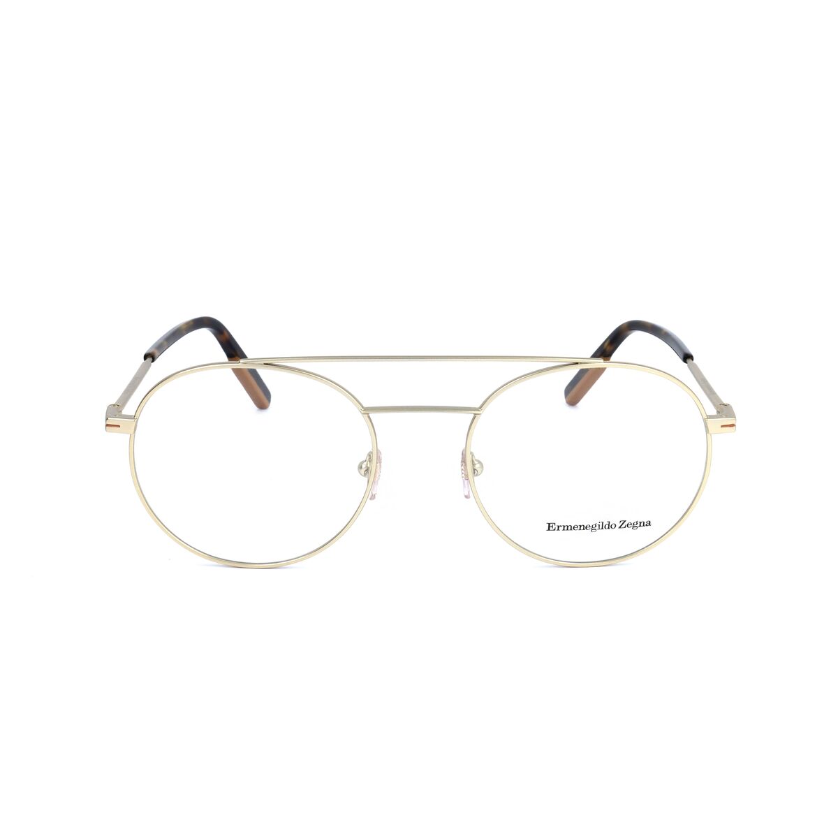 Montatura Per Occhiali Uomo Ermenegildo Zegna Ez5162-32 Dorato Ø 53 mm