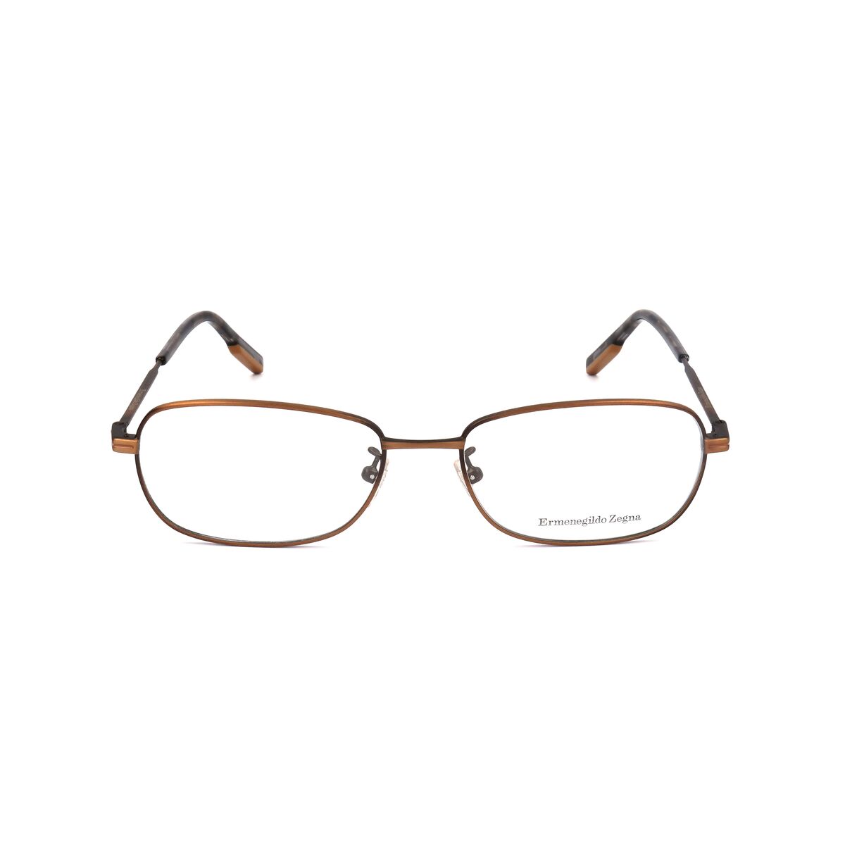 Montatura Per Occhiali Uomo Ermenegildo Zegna Ez5166-D-38 Marrone Ø 55 mm