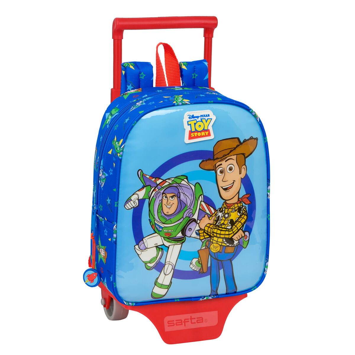 Zaino Scuola Toy Story Good Vibes Azzurro 22 X 27 X 10 cm