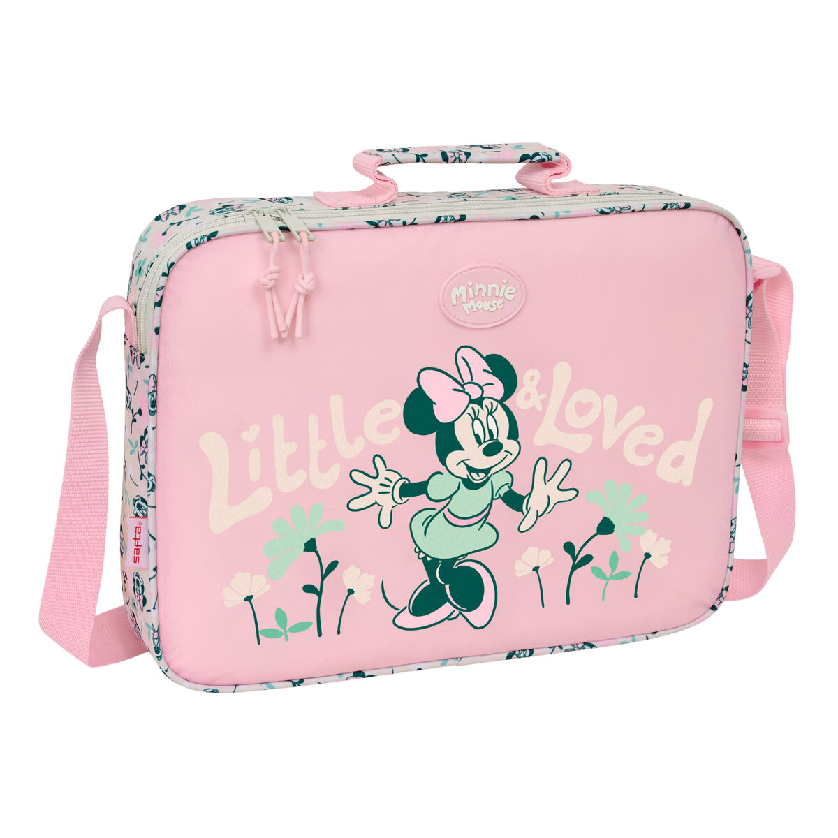 Zaino Scuola Minnie Mouse Minty Rosa 38 X 28 X 6 cm