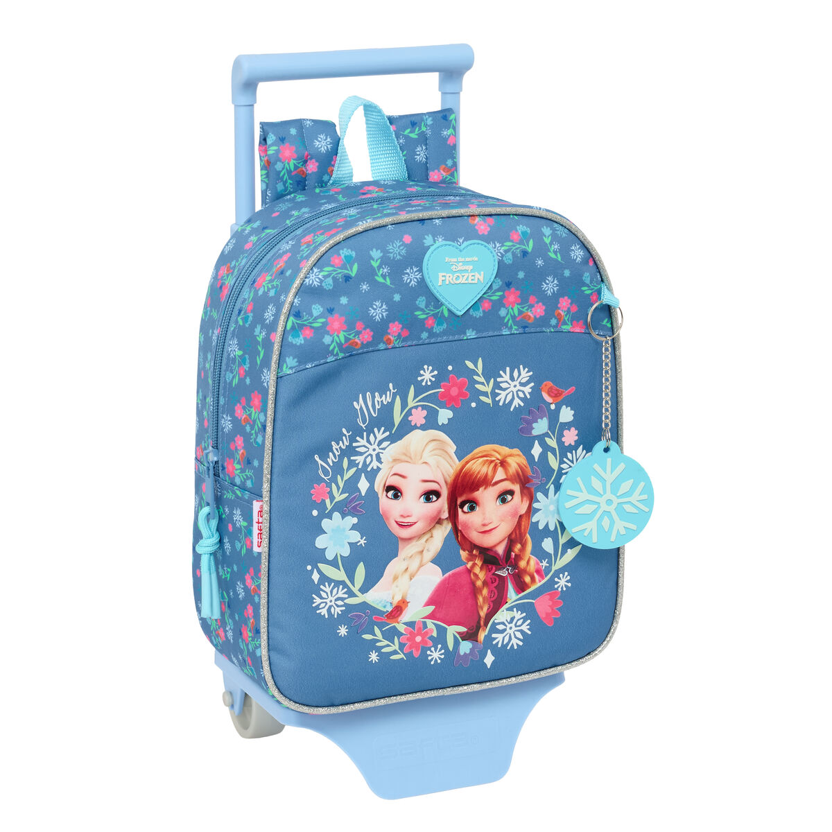 Zaino Scuola Frozen Azzurro 22 X 27 X 10 cm