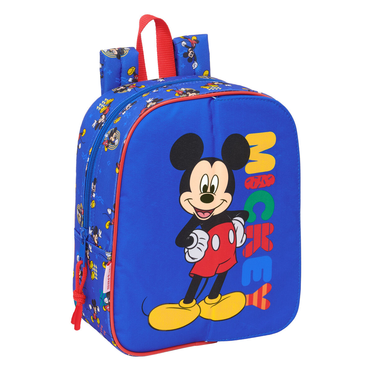 Zaino Scuola Mickey Mouse Clubhouse Today Azzurro 22 X 27 X 10 cm