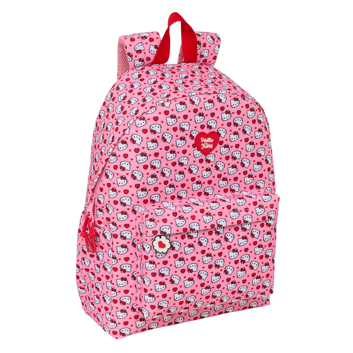 Zaino Scuola Hello Kitty Rosa 31 X 43 X 13 cm