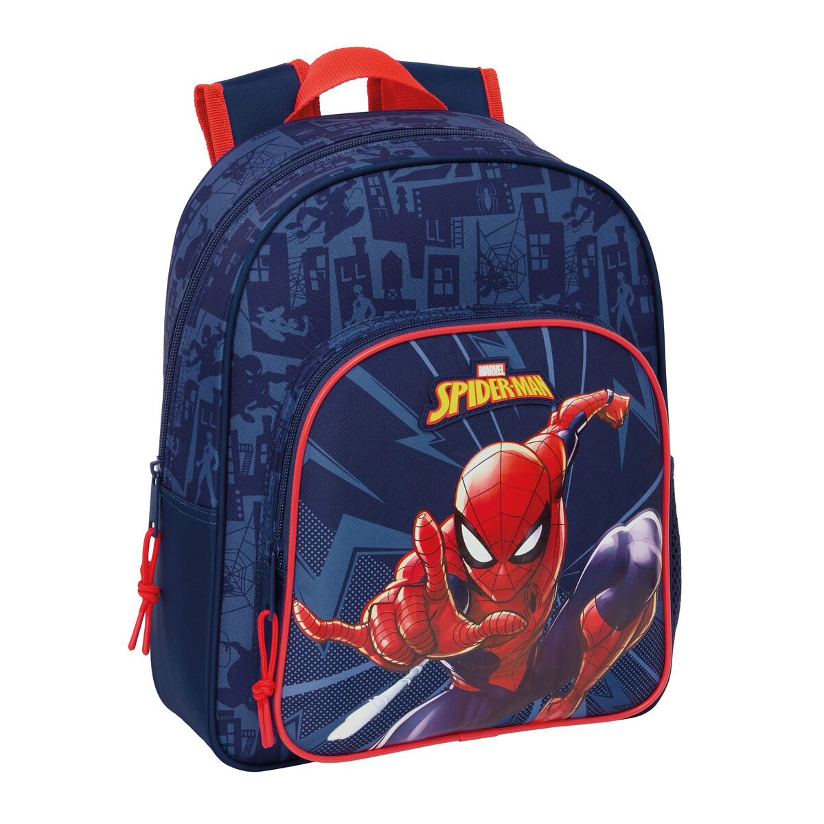 Zaino Scuola SpideR-Man Azzurro 27 X 33 X 10 cm