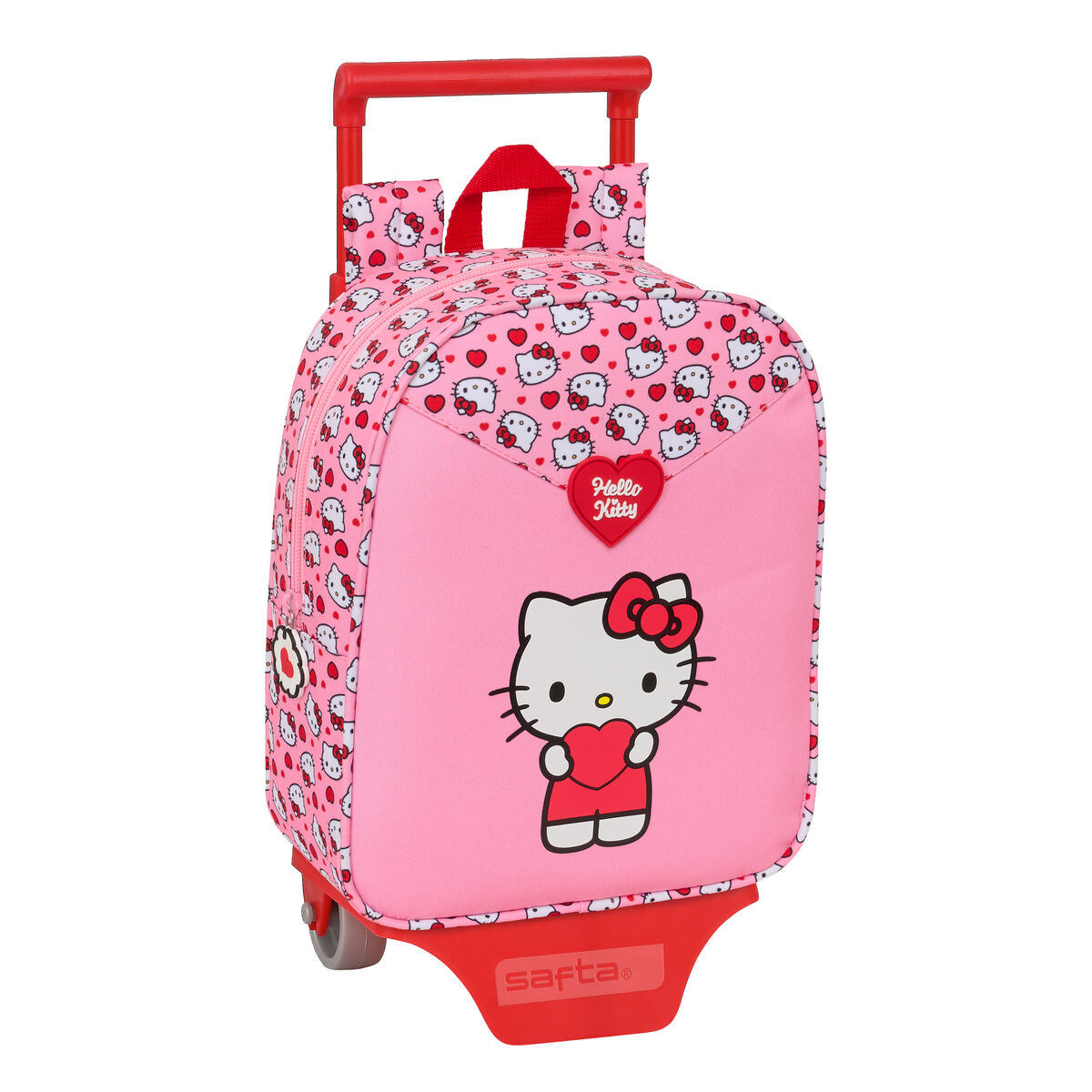 Zaino Scuola Hello Kitty Rosa 22 X 27 X 10 cm
