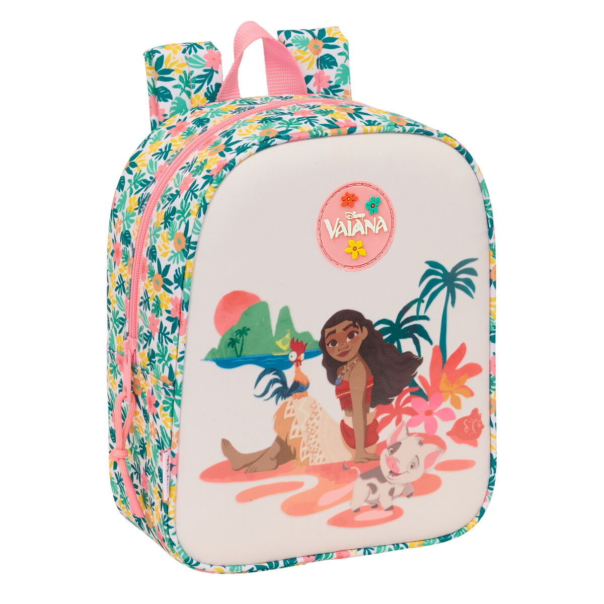 Zaino Scuola Vaiana Multicolore 22 X 27 X 10 cm