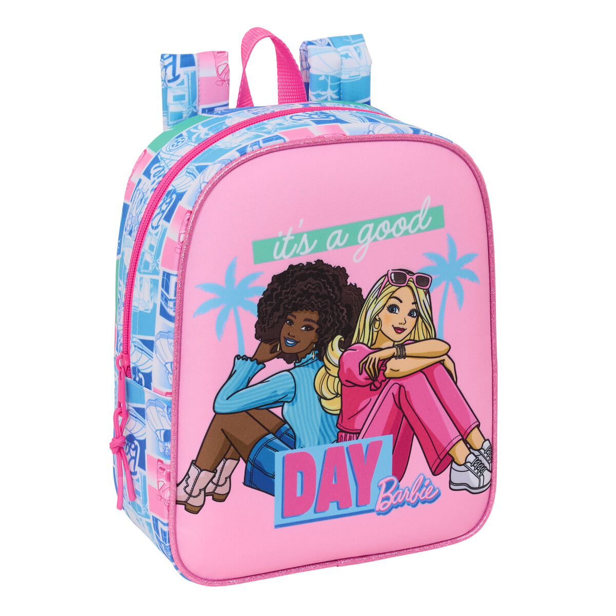 Zaino Scuola Barbie Multicolore 22 X 27 X 10 cm