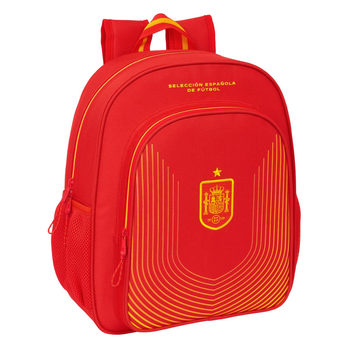 Zaino Scuola Rfef Rosso 32 X 38 X 12 cm