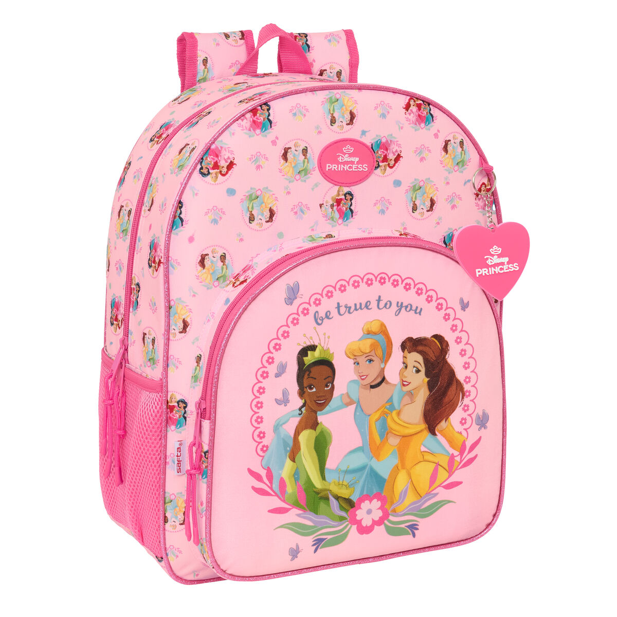 Zaino Scuola Disney Princess Rosa 33 X 42 X 14 cm