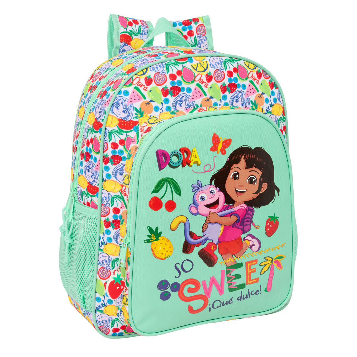 Zaino Scuola Dora Turchese 32 X 38 X 12 cm