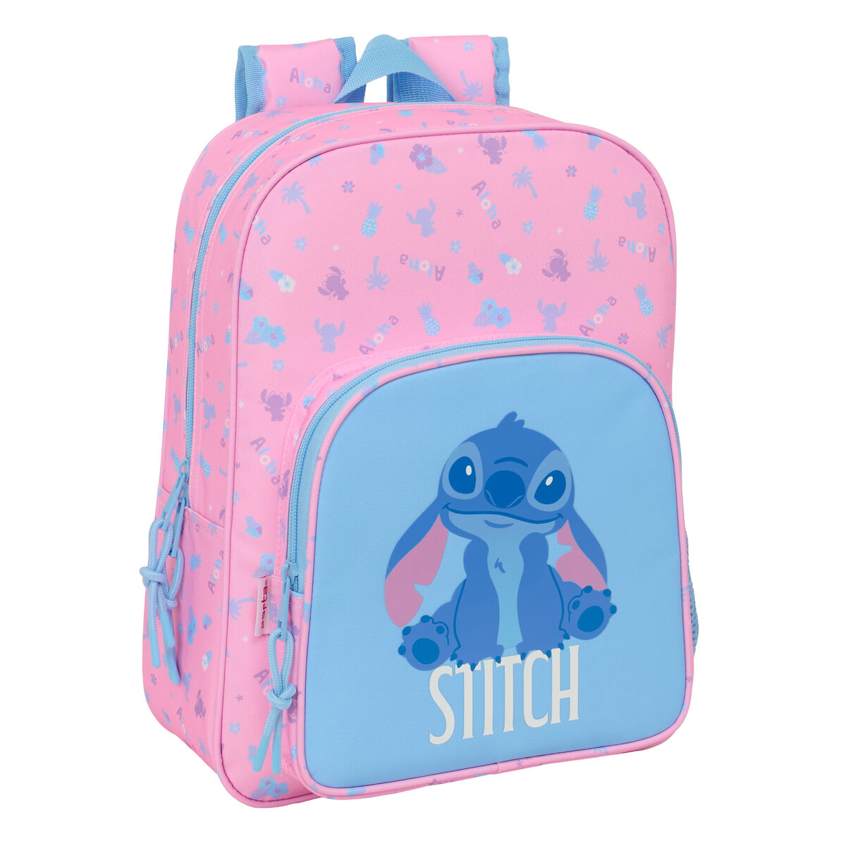 Zaino Scuola Lilo & Stitch Bright Rosa 26 X 34 X 11 cm