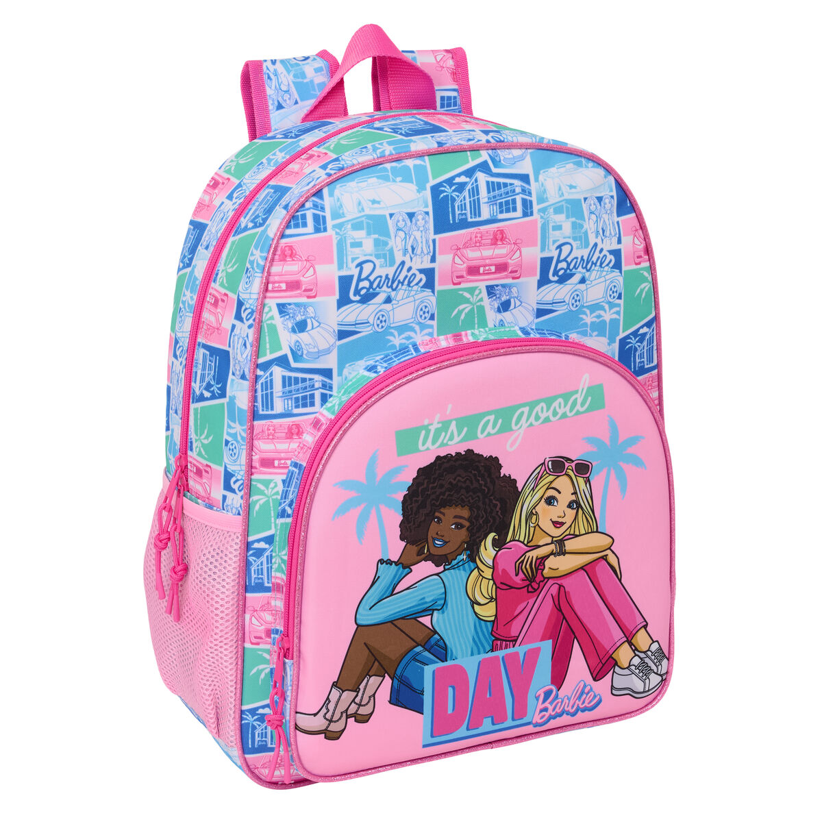 Zaino Scuola Barbie Multicolore 33 X 42 X 14 cm