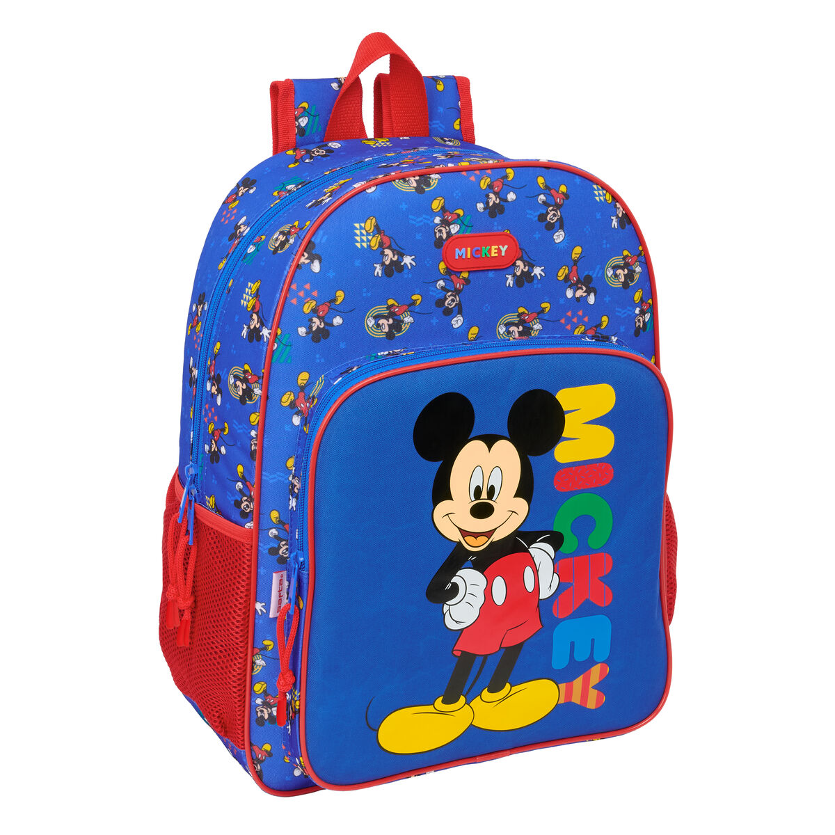 Zaino Scuola Mickey Mouse Clubhouse Today Azzurro 33 X 42 X 14 cm
