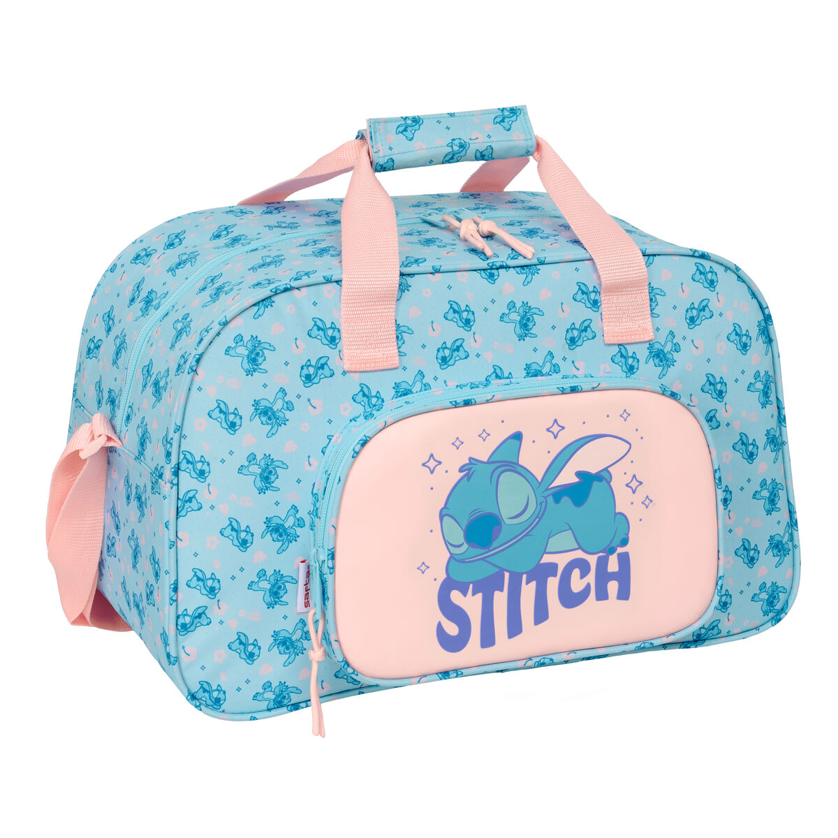 Borsa Da Palestra Lilo & Stitch Ohana Azzurro Chiaro 40 X 24 X 23 cm