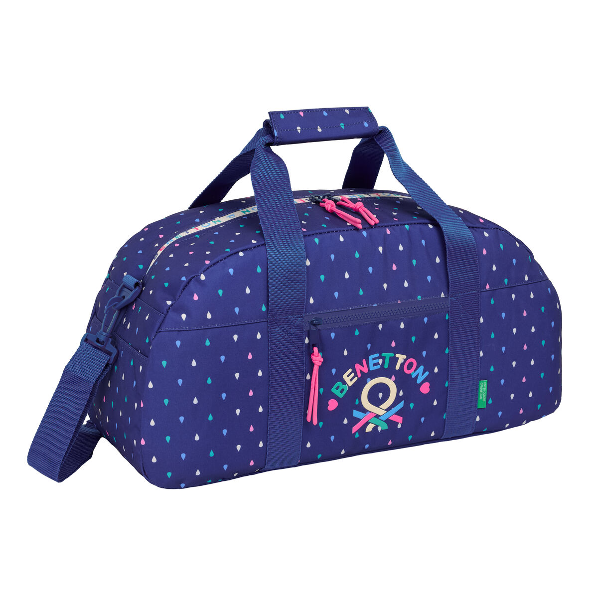 Borsa Da Palestra Benetton Drop Multicolore 50 X 26 X 20 cm