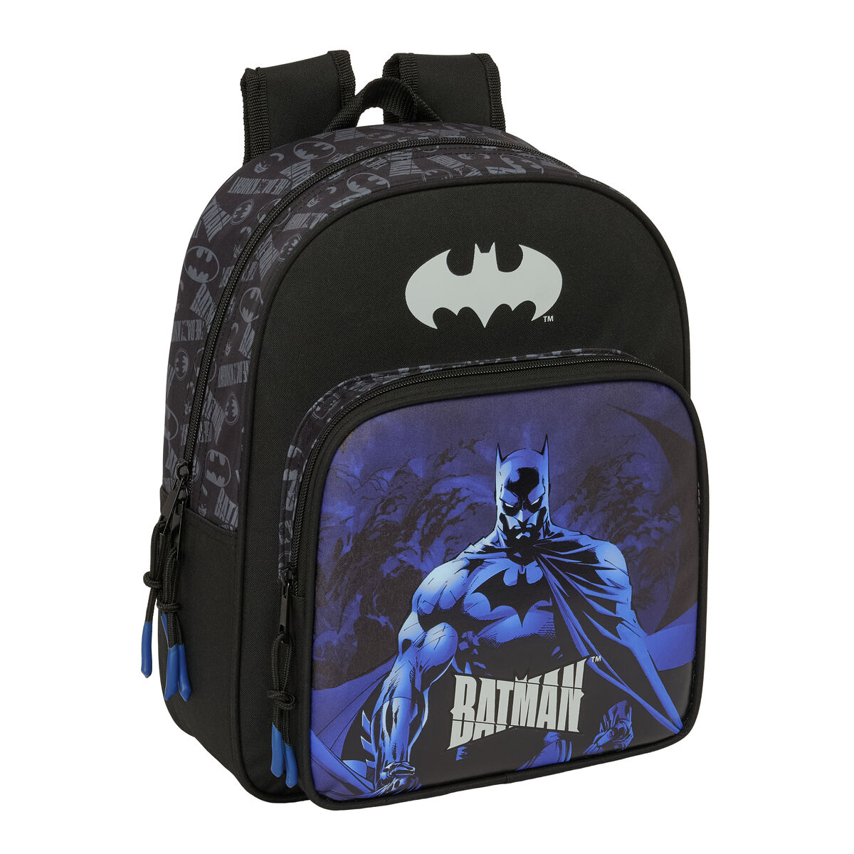 Zaino Scuola Batman Nero 27 X 33 X 10 cm