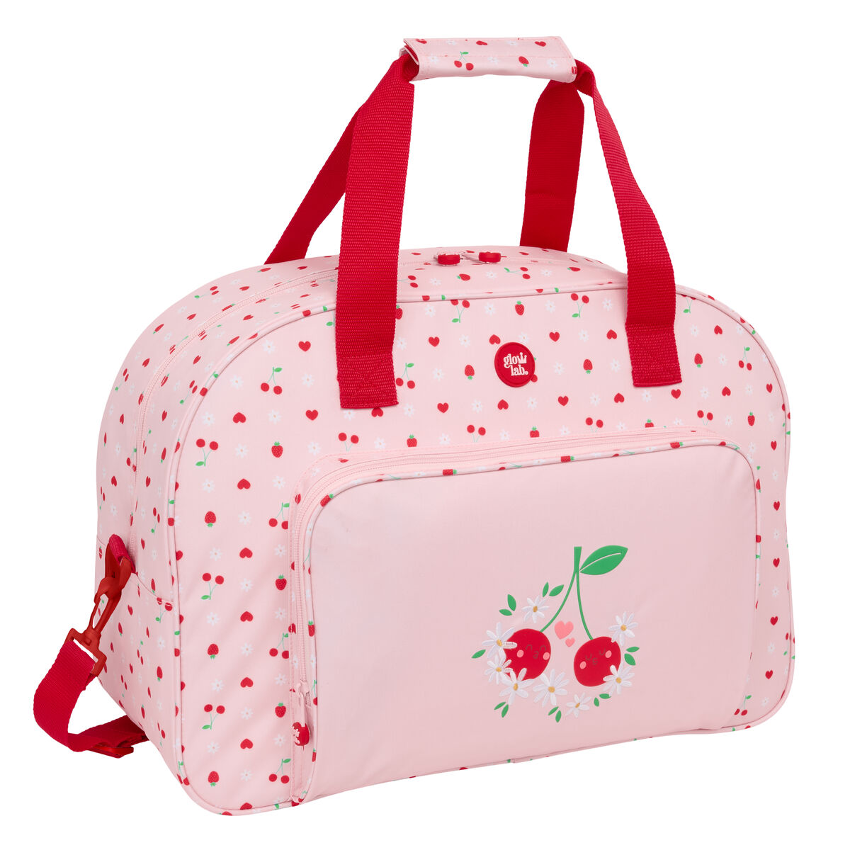 Borsa Da Palestra Glow Lab Frutitas 48 X 33 X 21 cm