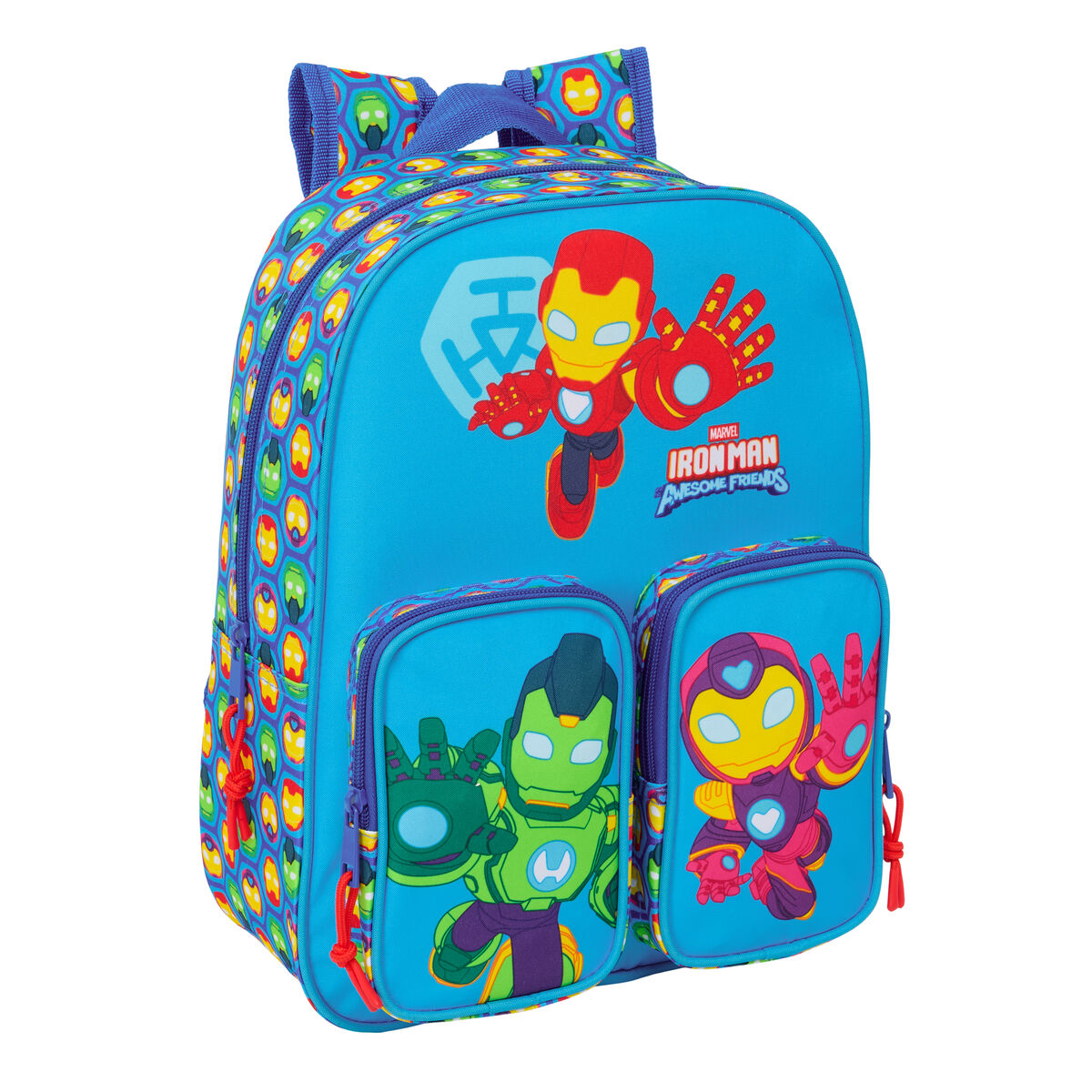 Zaino Scuola Iron Man Multicolore 26 X 34 X 11 cm