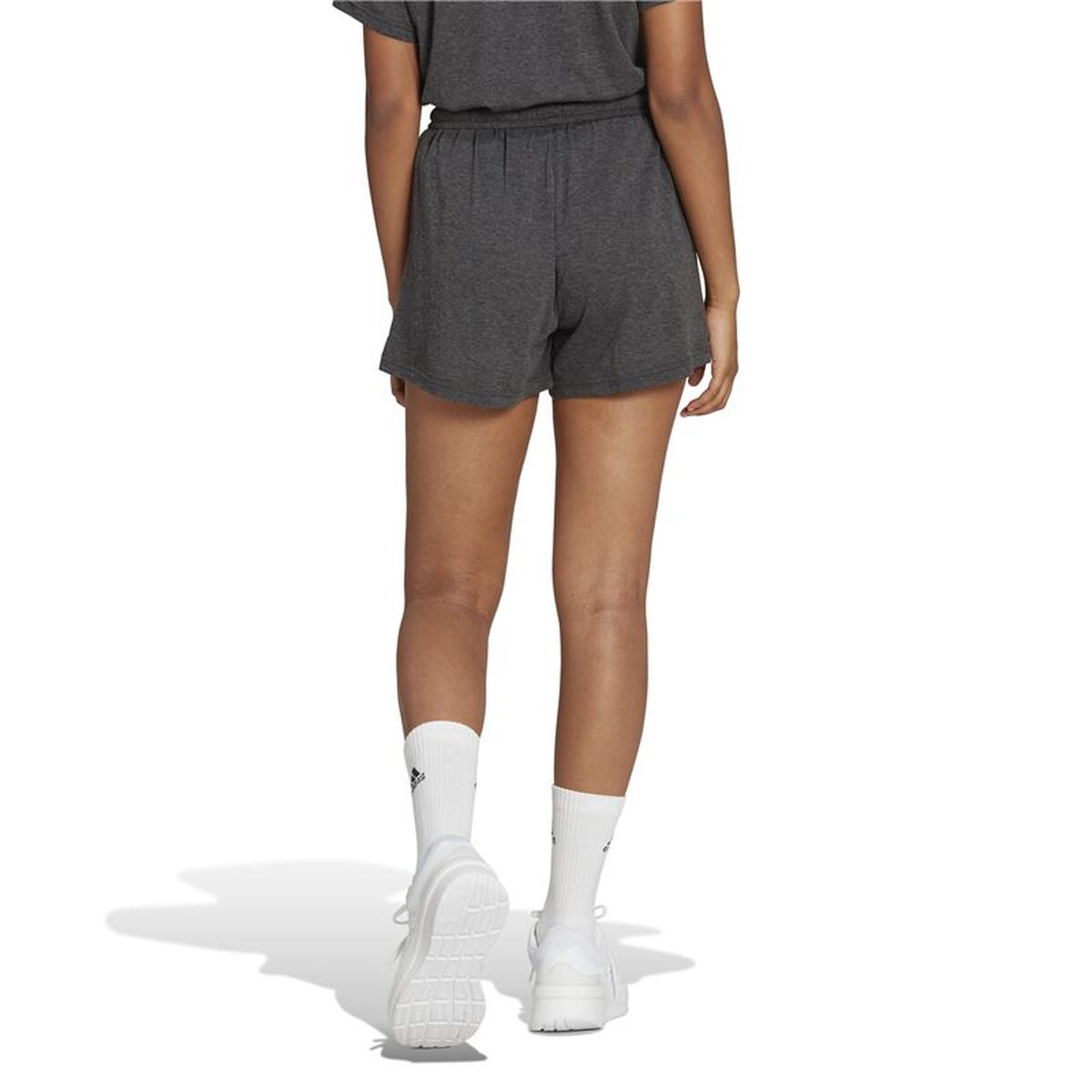 Pantaloncini Sportivi Da Donna Adidas Future Icons Winners Grigio Scuro Taglia:m - Image 3