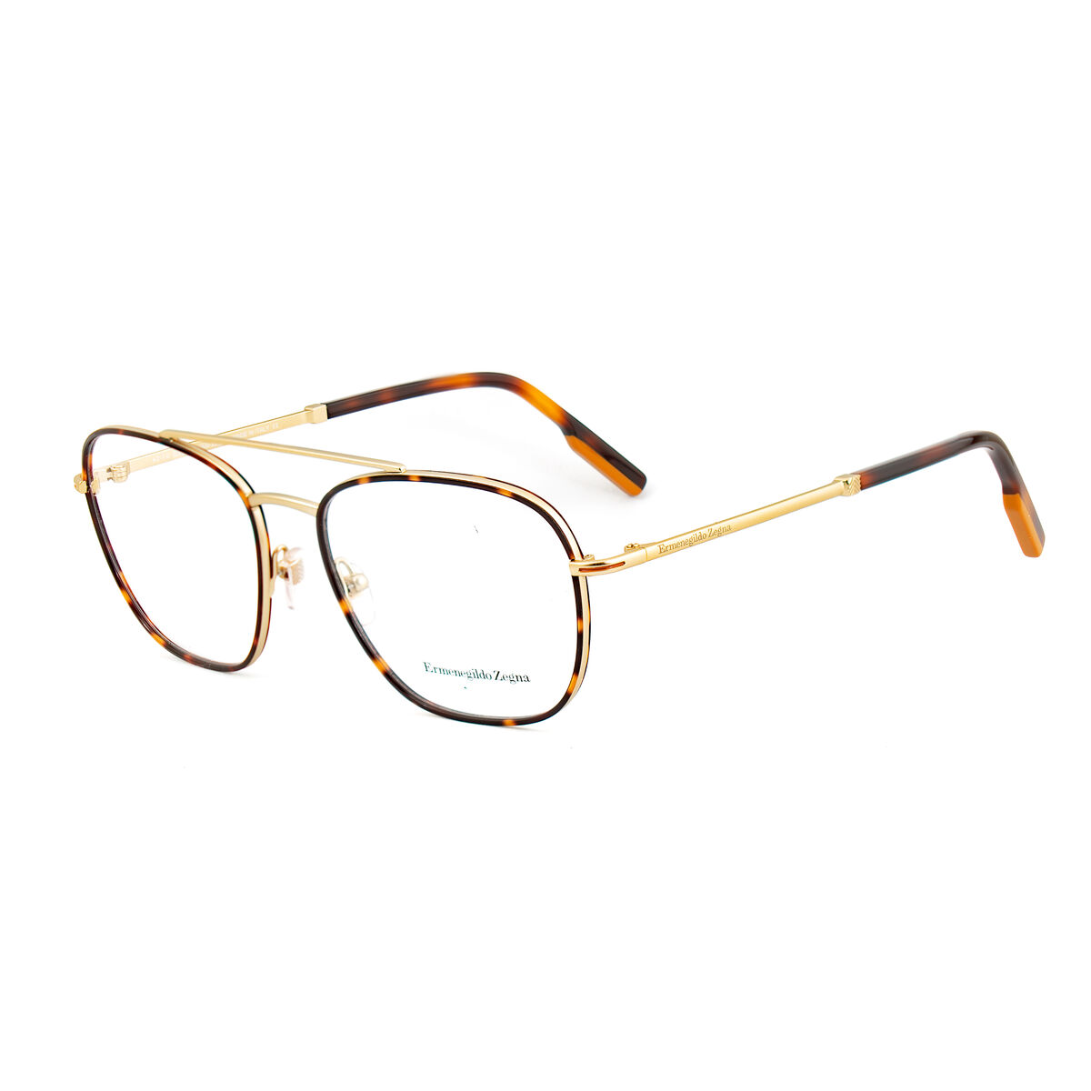 Montatura Per Occhiali Uomo Ermenegildo Zegna Ez518-032 Dorato Ø 50 mm