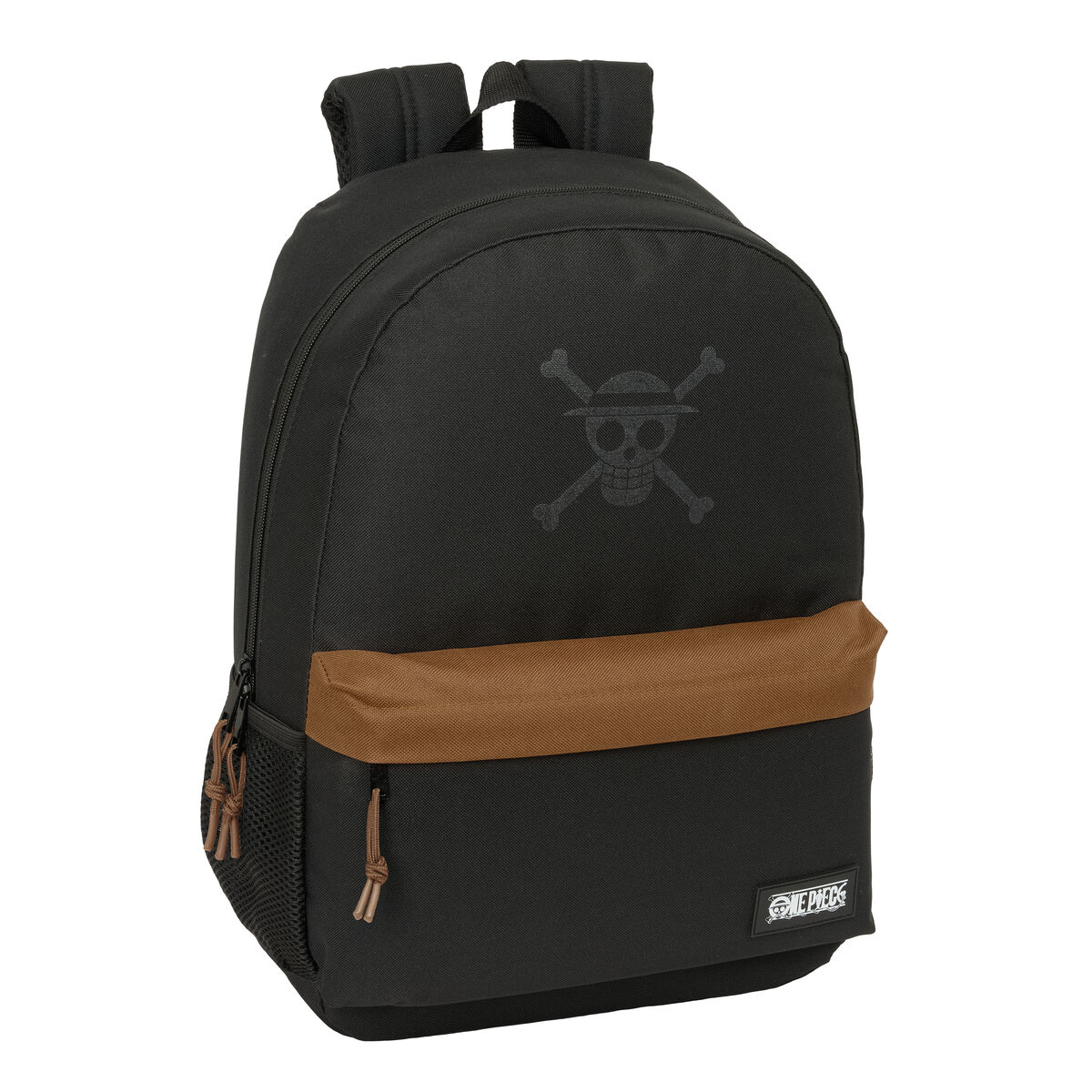 Zaino Scuola One Piece Nero 30 X 46 X 14 cm