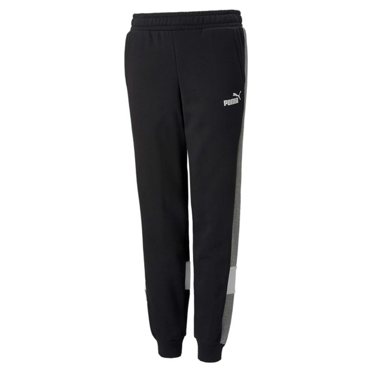 Pantalone Lungo Sportivo Puma Ess Block Nero Taglia:11-12 Anni