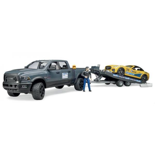 Bruder 02504 Veicolo Giocattolo (bruder Ram 2500 Power Wagon And Bruder)