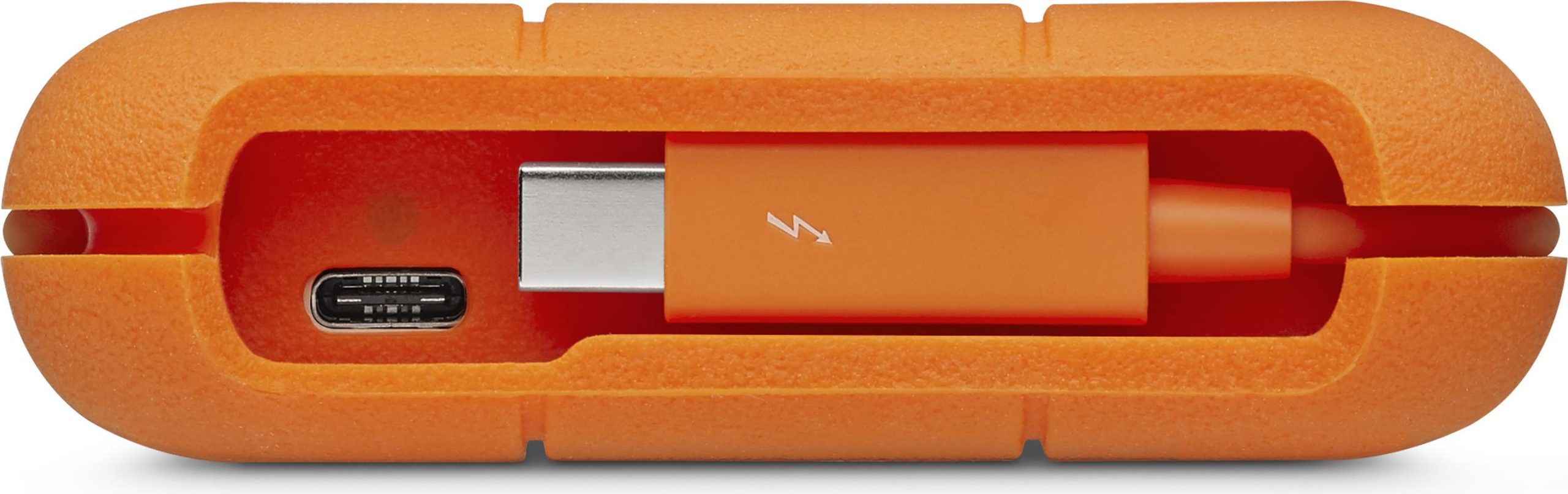 Lacie Rugged Secure Stfr2000403 - Festplatte - Verschlüsselt - 2 Tb - Extern (tragbar) - Usb 3.1 Gen 1 / Thunderbolt 3 (usB-C Steckverbinder) - 256-B