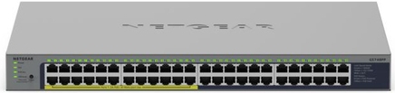 Netgear Gs748pp - Switch - Unmanaged - 24 X 10/100/1000 + 24 X 10/100/1000 (poe+) (gs748pP-100eus)