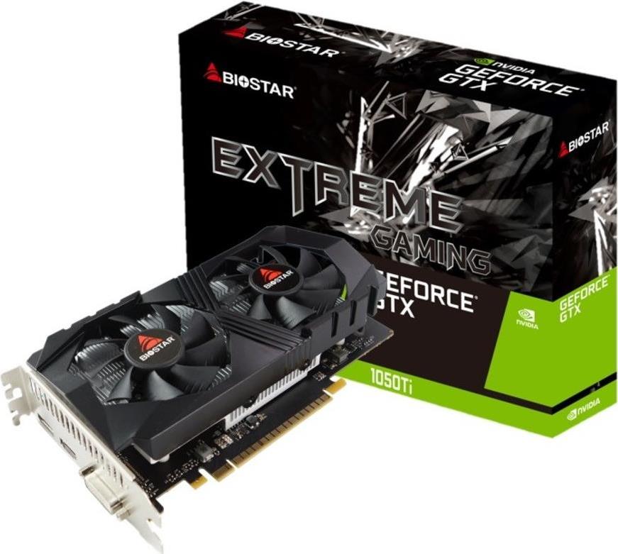 Biostar Vn1055tf41 Grafikkarte Nvidia Geforce Gtx 1050 Ti 4 Gb Gddr5 (vn1055tf41)