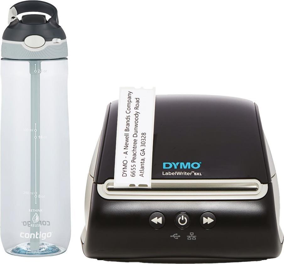 2112725 Dymo Lw5xl + Contigo Etikettendrucker Mono Tdir (2112725 Bundle)
