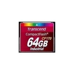 Transcend Cf170 Industrial - FlasH-Speicherkarte - 16gb - 170x - Compactflash (ts16gcf170)