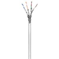 Wentronic Goobay Cat 6 Netzwerkkabel, S/ftp (pimf), Grau, 305 M - Cca Kupfergemisch, Awg 23/1 (solid), Pvc (95696)
