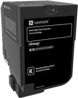 Lexmark Cx725 CorporatE-Tonerkassette Schwarz Mi (84c2hke)
