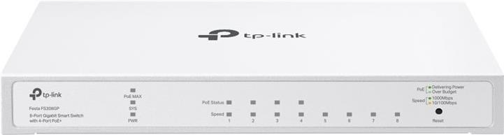 TP-Link Festa Fs308gp V1 - Switch - Smart - 4 X 10/100/1000 (poe+) (festa Fs308gp)