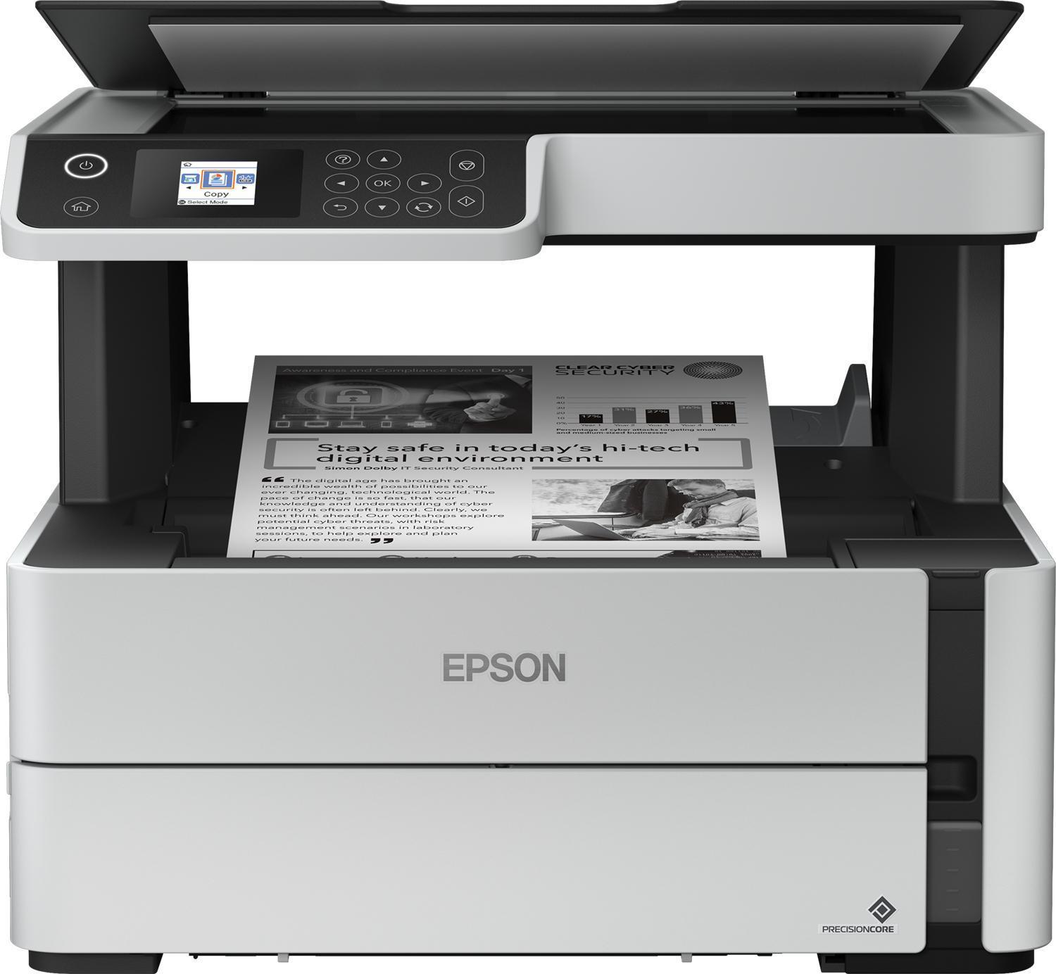 Epson Ecotank M2170 Tintenstrahl A4 1200 X 2400 Dpi 39 Seiten Pro Minute Wlan (c11ch43402)