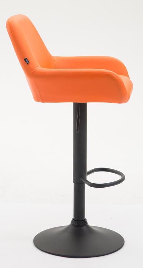 2er Set Barhocker Braga Kunstleder Schwarz - Image 3