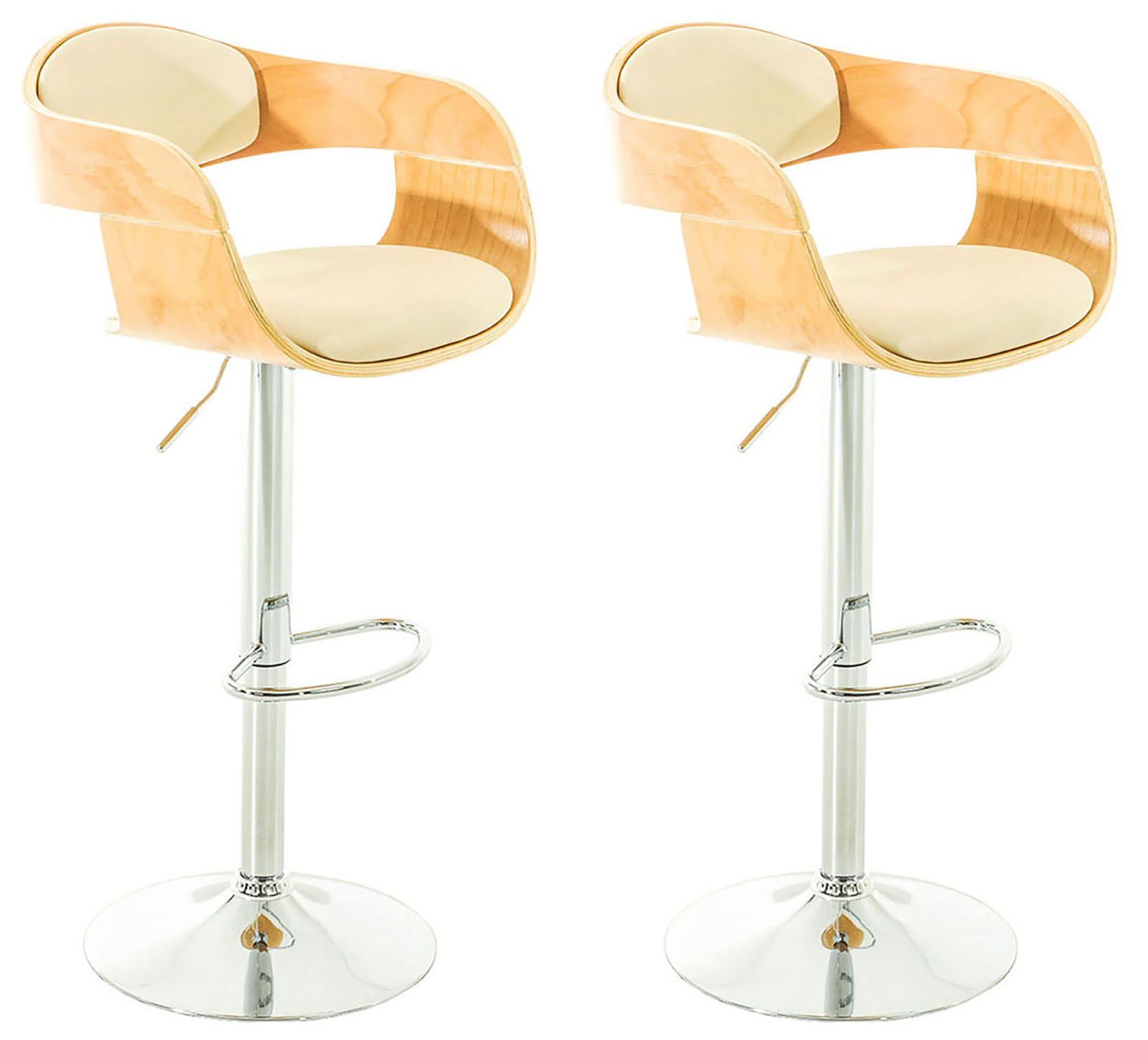 2er Set Barhocker Kingston C Kunstleder