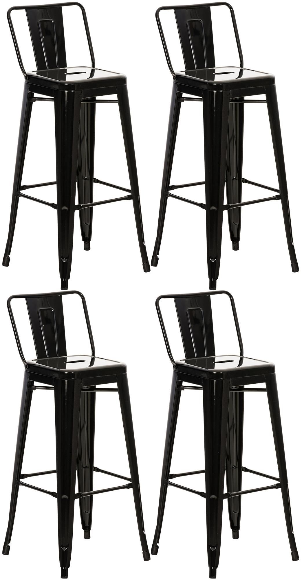 4er Set Barhocker Mason