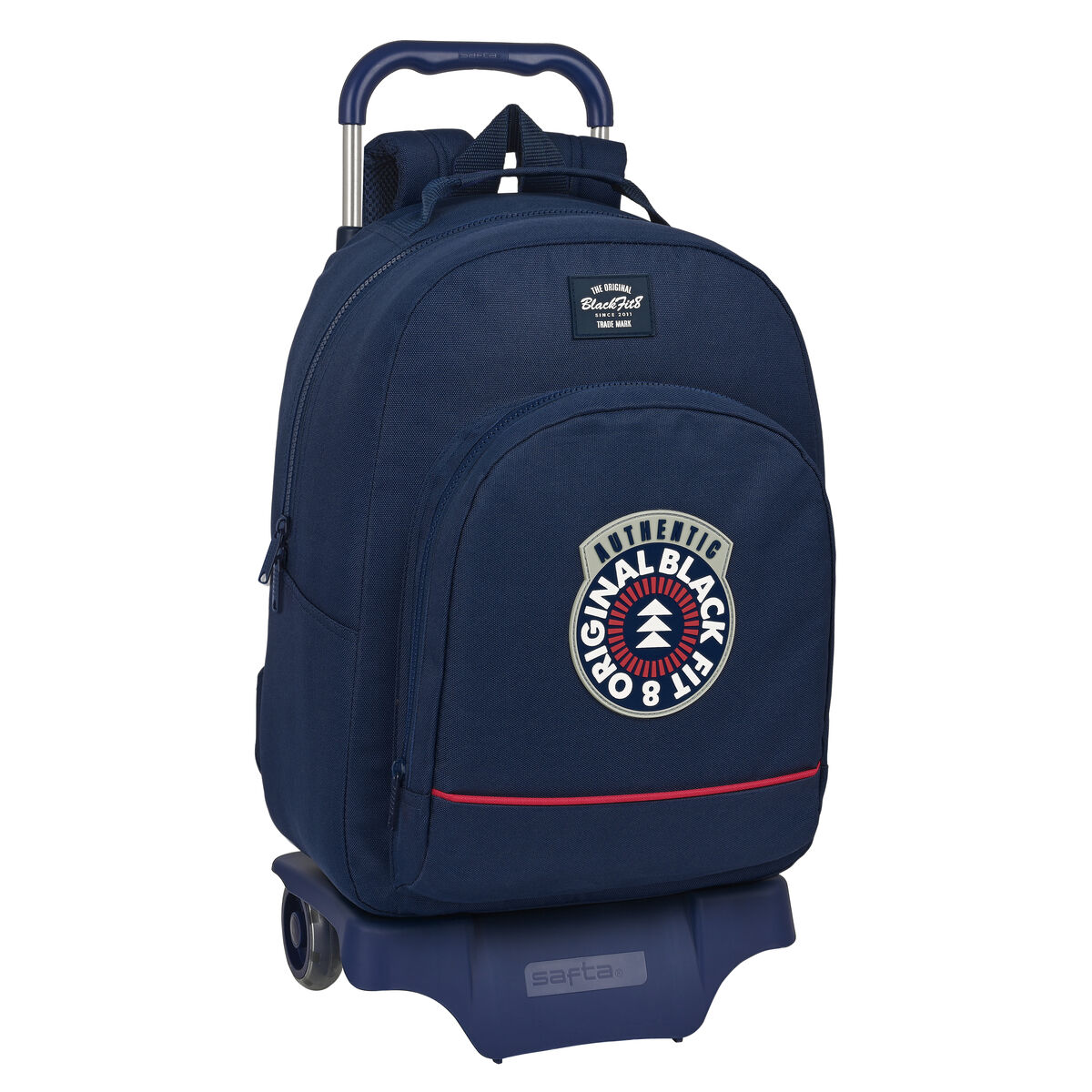 Trolley Per La Scuola Blackfit8 Blu Marino 32 X 42 X 15 cm
