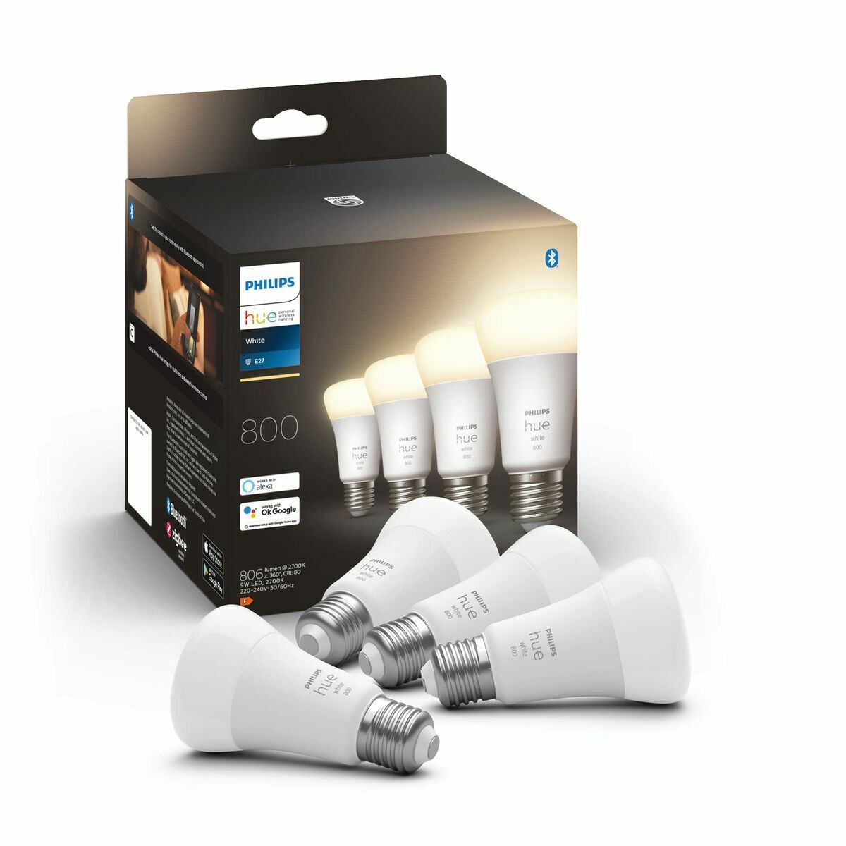Lampadina Intelligente Philips 60 W 9 W E27 Led 2700 K 800 lm