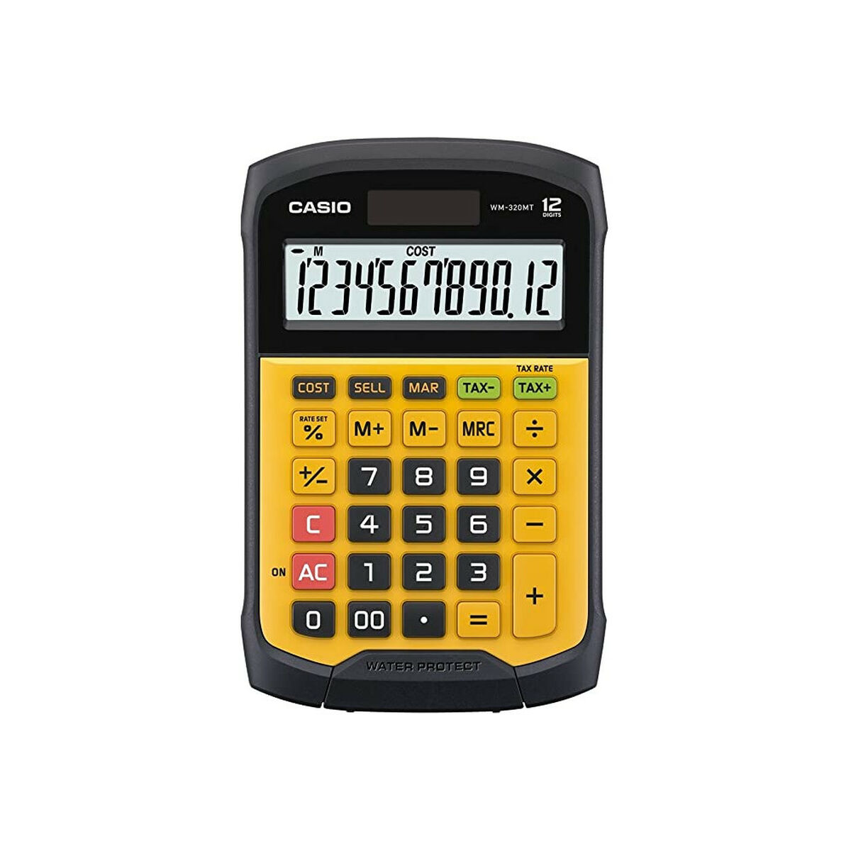 Calcolatrice Casio WM-320mt Giallo 16,8 X 10,8 X 3,3 cm