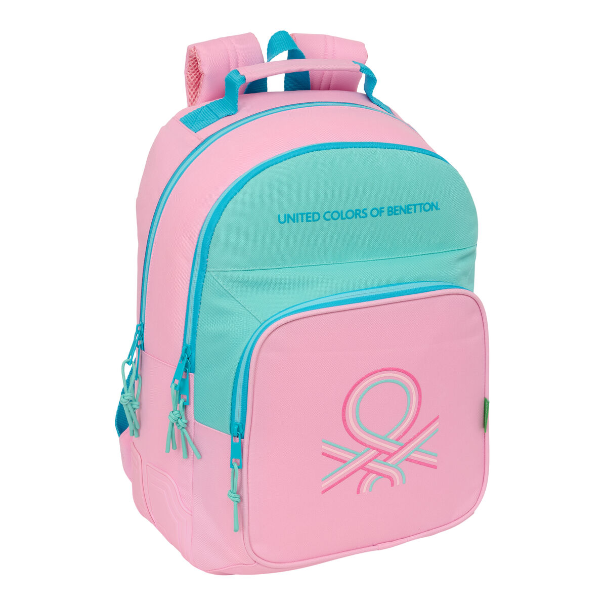 Zaino Scuola Benetton Dolce Multicolore 32 X 42 X 15 cm