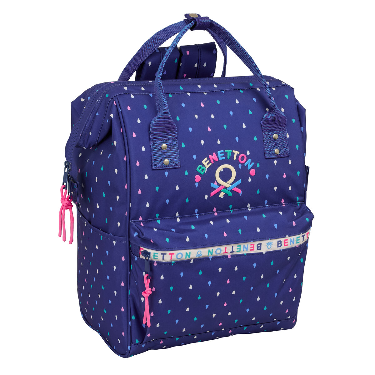 Zaino Scuola Benetton Benetton Multicolore 27 X 40 X 19 cm