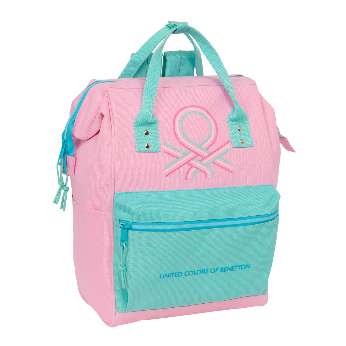 Zaino Scuola Benetton Benetton Multicolore 27 X 40 X 19 cm