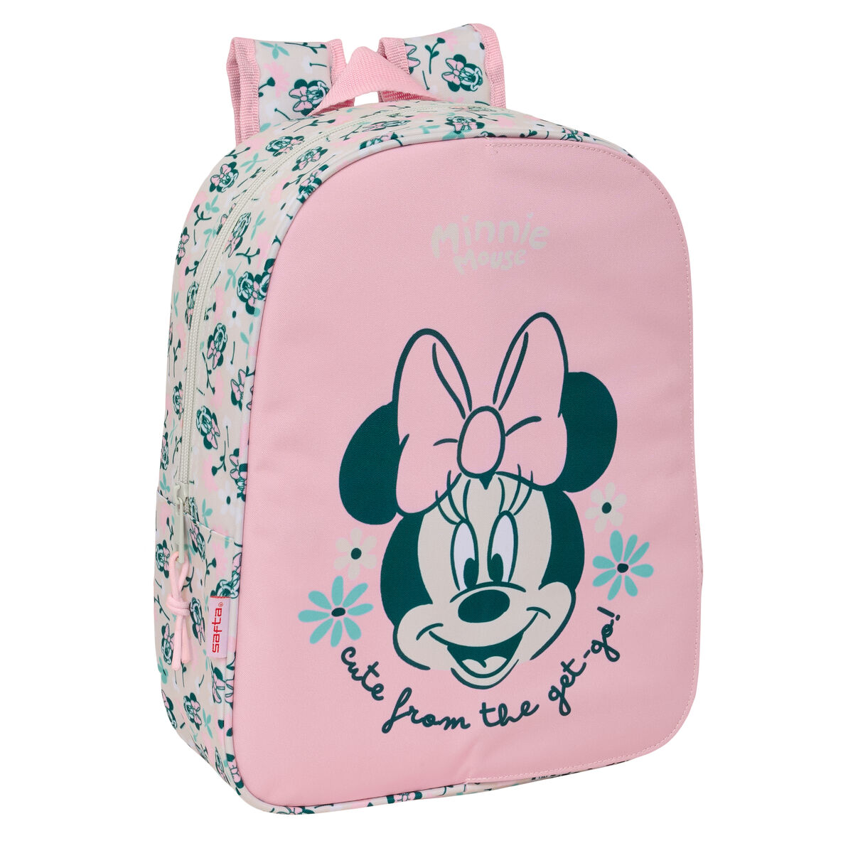 Zaino Scuola Minnie Mouse Minty Rosa 26 X 34 X 11 cm