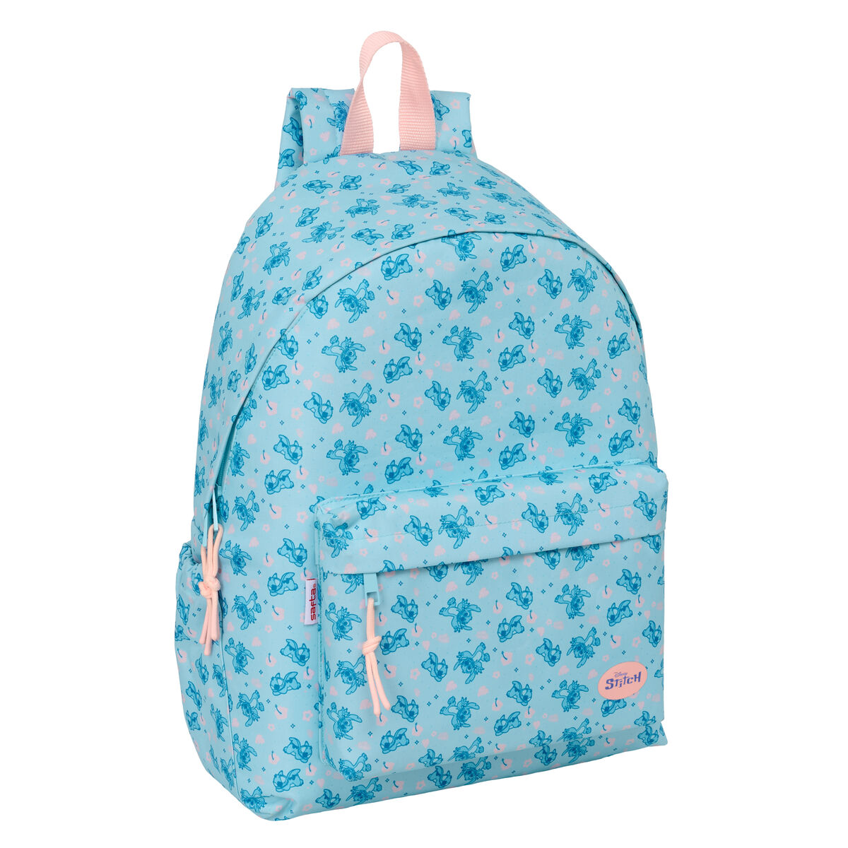 Zaino Scuola Lilo & Stitch Ohana Azzurro 31 X 43 X 13 cm