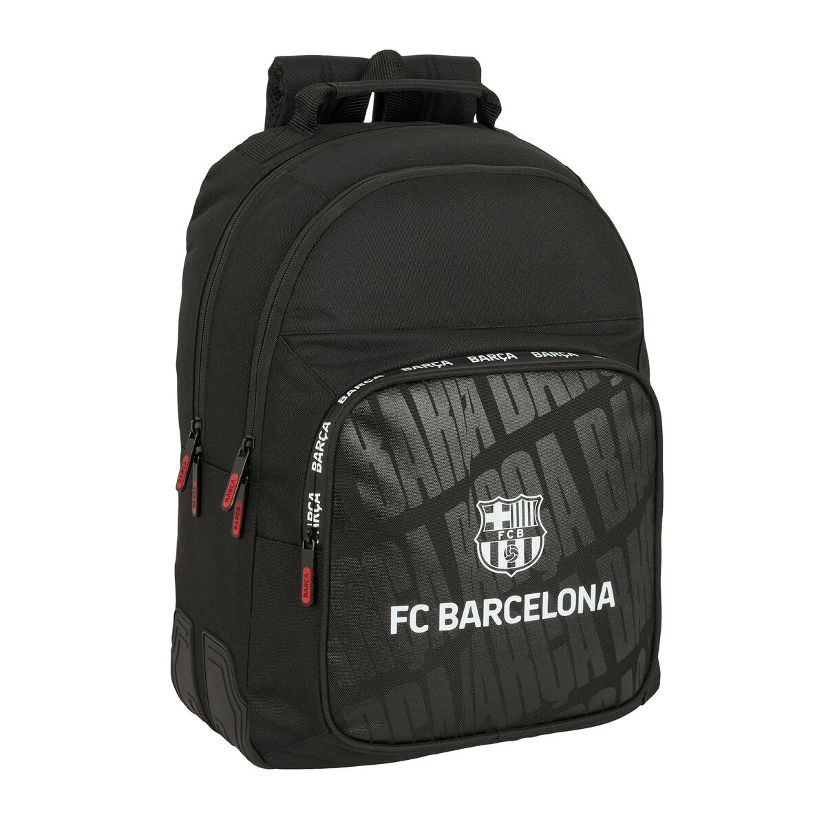 Zaino Scuola F.c. Barcelona Nero 32 X 42 X 15 cm