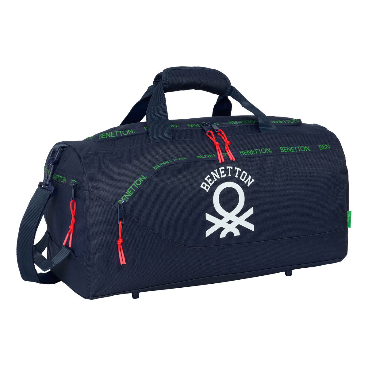 Borsa Da Palestra Benetton Together Blu Marino 50 X 25 X 25 cm
